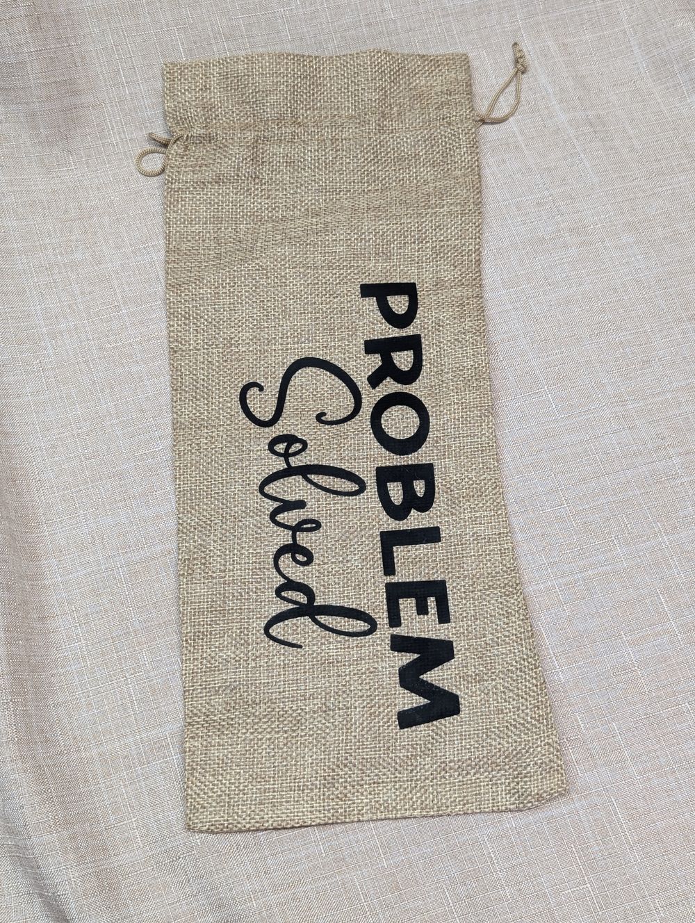 Wine bottle gift bag