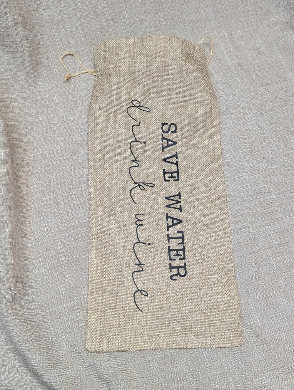 Wine bottle gift bag 