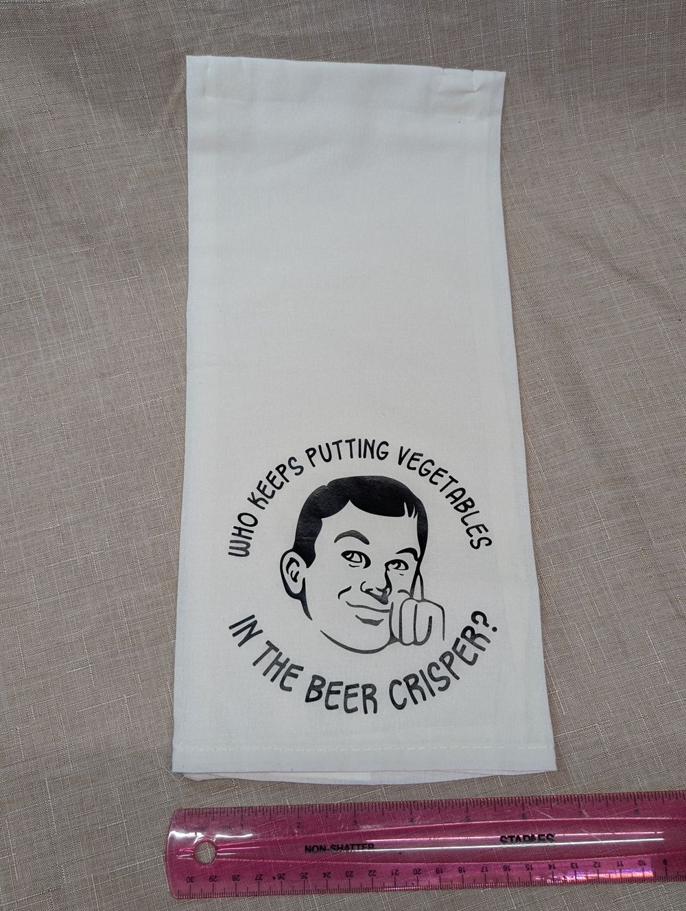 Decorative tea towel 